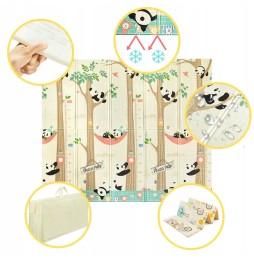 Educational Mat for Infants Pandas 200x180cm