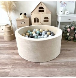 Dry Ball Pool Velvet 40x90 cm