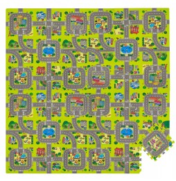 City Streets Foam Puzzle 36 Pieces