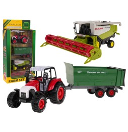 Tractor and combine set for kids | Farming vehicles