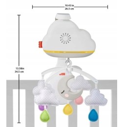 Cloud Mobile for Baby Crib