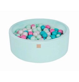 MeowBaby Dry Pool for Kids with Balls 90x30cm