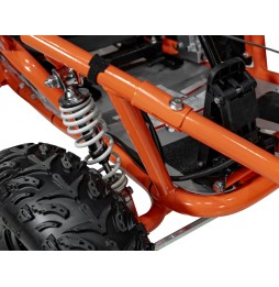 MUD MONSTER Orange Vehicle - Electric Go-Kart