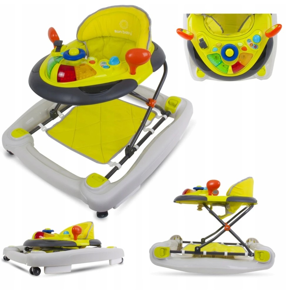 Sun Baby Walker with Cradle Function