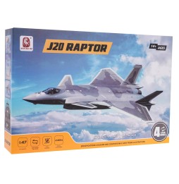 Raptor J-20 Fighter Jet for Kids and Adults