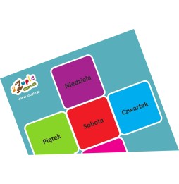 Educational Mat for Learning Days