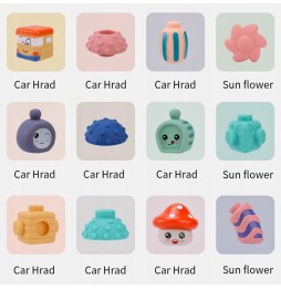 Habarri Sensory Blocks 16 Pieces