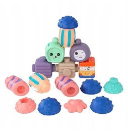 Habarri Sensory Blocks 16 Pieces