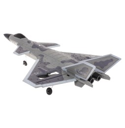 Avion de vânătoare Raptor J-20 r/c pentru copii și adulți