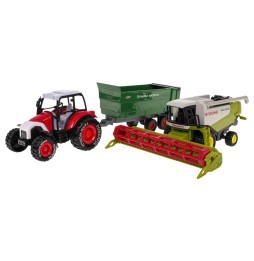 Set tractor și combină pentru copii