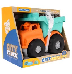 Eco Dump Truck with Blocks for Kids