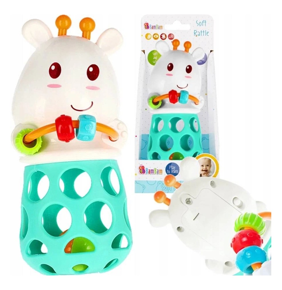 Soft Sensory Rattle Cow