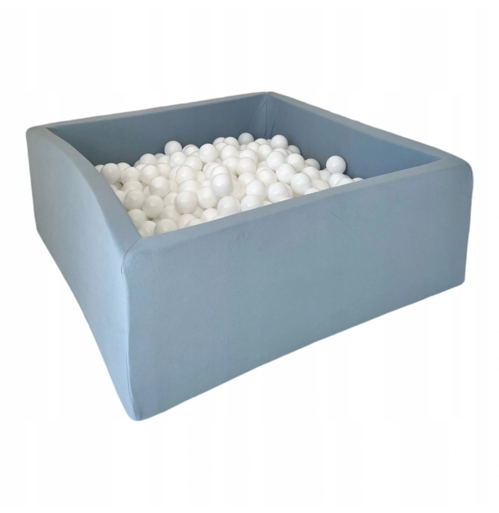 Dry Ball Pit with 400 Balls Square Blue