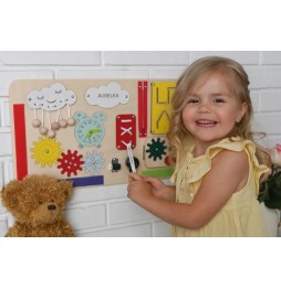 Personalized Manipulative Board XXL for Kids