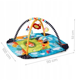 RicoKids 3in1 Educational Mat for Infants