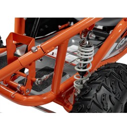 MUD MONSTER Orange Vehicle - Electric Go-Kart