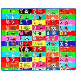 Reversible Educational Mat 180x120 cm