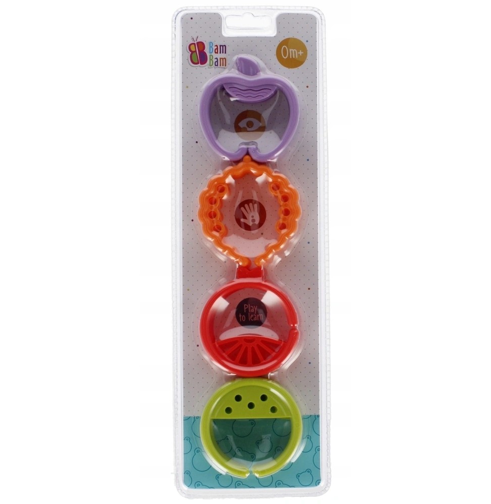 Bam Bam Sensory Toy Kraz Fruit 16 Pieces