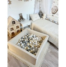 Dry Pool with Balls Velvet Cream 400 pcs