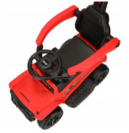 Red 3-in-1 MEGA Car Ride-On Push Toy