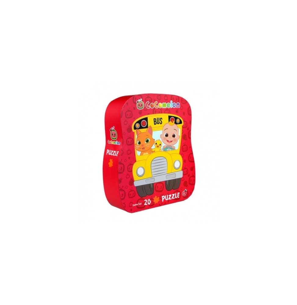 Children's Puzzle, Cocomelon Bus in Decorative Box