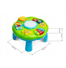 Educational Musical Table Zoo