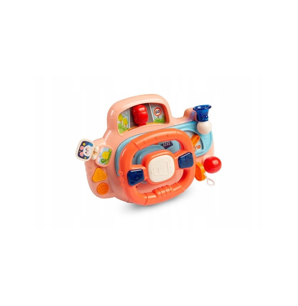 Pink Educational Steering Wheel Toyz