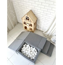 Monio Foam Play Area - Gray