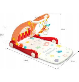 Musical Mat Walker Toyz 2-in-1