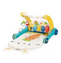 2-in-1 Educational Play Mat with Walker