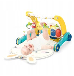 2-in-1 Educational Play Mat with Walker