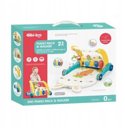 2-in-1 Educational Play Mat with Walker