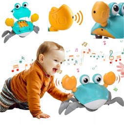 Interactive Crawling Crab Toy for Kids