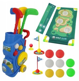 Set de golf pentru copii - 21 de elemente