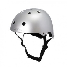 Banwood kids' chrome bike helmet - adjustable