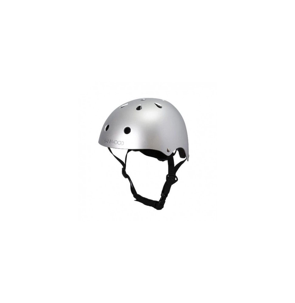 Banwood kids' chrome bike helmet - adjustable