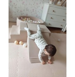 Velvet Foam Playset in Dusty Pink