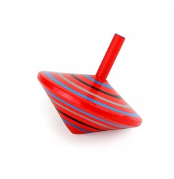 Mini Colorful Wooden Spinning Top 6 cm