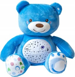 Teddy Bear Star Projector Lamp with Music