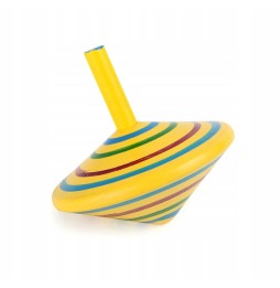 Mini Colorful Wooden Spinning Top 6 cm