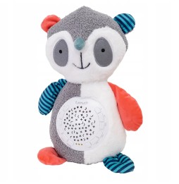 Soft Cuddly Toy with Projector Raccoon Askato 0+