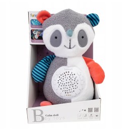 Soft Cuddly Toy with Projector Raccoon Askato 0+