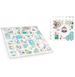 Educational Puzzle Foam Mat 120x120 cm