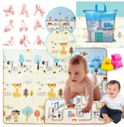 Double-Sided Educational Mat for Infants 150x180 cm