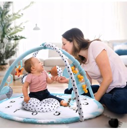 Large 9-in-1 Interactive Educational Play Mat