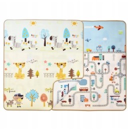 Double-Sided Educational Mat for Infants 150x180 cm