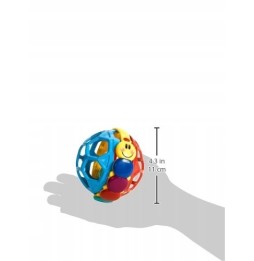 Colorful Plastic Ball with Rattle