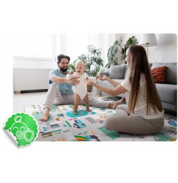 Educational Puzzle Foam Mat 120x120 cm