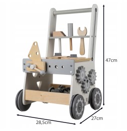 Wooden Workshop Walker 3in1 for Kids