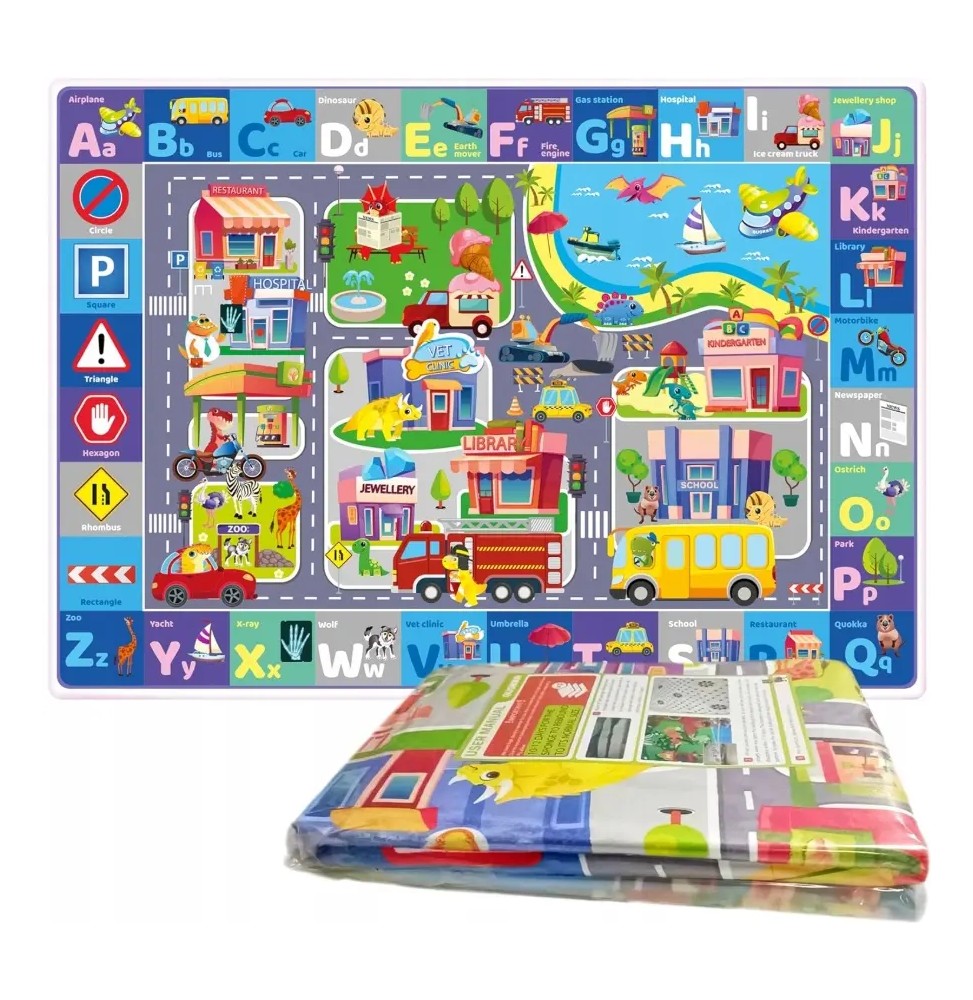 Educational Mat for Kids 150 x 200 cm